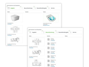 Neues Oxomi Feature: Produktinformationen nach Bauphase