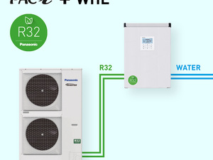 Panasonic: Wasserwärmeübertrager zur Kalt- und Warmwassererzeugung