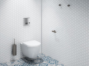 Druckspülsysteme Tempoflux 3 und Tempomatic von Delabie