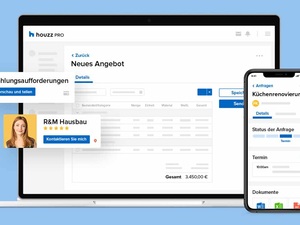 Houzz: All-in-One-Software für Bau- und Designexperten