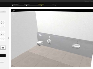 Viega: Prevista Dry Plus-Konfigurator für individuelle Badplanung