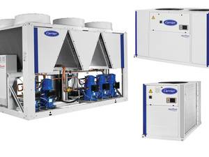 Carrier AquaSnap: Luftgekühlte Flüssigkeitskühler in R-32-Ausführung