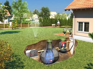 Graf EcoPure 200 Substratfilter für die Regenwasserbehandlung