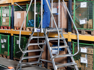 Krause: Podestleitern für Arbeiten in großer Höhe