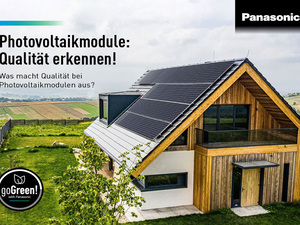 Panasonic: Qualität von Photovoltaikmodulen erkennen