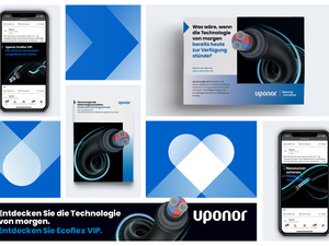 Uponor zeigt neuen Markenauftritt Uponor zeigt neuen Markenauftritt
