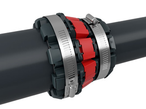 Atec: Druckdichte Kraftschluss-Manschette