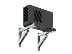 Mefa: Gerätekonsole für höhere Lasten verstärkt