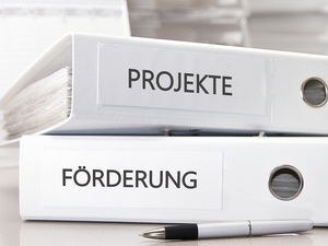 Ordner &quot;Projekte&quot; und &quot;Förderung&quot;