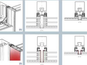 Structural Glazing-System für Ganzglasfassaden