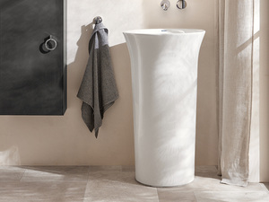 Duravit: Waschtisch White Tulip als Monolith