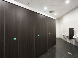 Modernes stilles  Örtchen für die Kugelbake-Halle in Cuxhaven