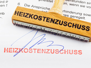 Heizkostenzuschuss für Haushalte mit geringem Einkommen