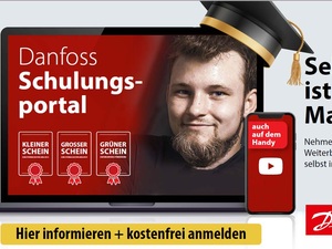 Leserwahl 2022: SHK-Schulungsprogramm von Danfoss