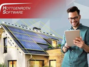 Hottgenroth: Software für PV-Planung, Projekt- und Kostenmanagement