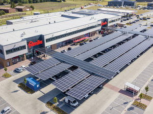 Ei﻿n Tunnel aus Licht