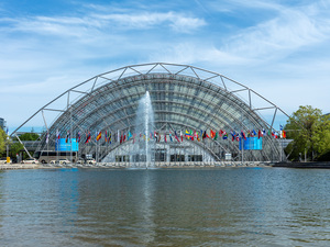 Messehalle in Leipzig