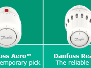 Award 2023: Thermostatkopfserie von Danfoss