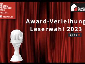 Haustec.de Leserwahl: Am 4. Mail live Preisverleihung