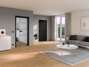 Trendfarbe Schwarz und Industrial-Style: Modernes Wohnen mit Hörmann Produkten