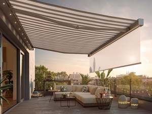 Kassettenmarkise von Weinor: Klein und kubisch