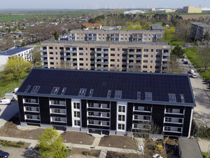 Zum Abreißen zu schade: Plattenbau saniert