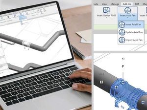 System Air Plug-in für BIM für Axialventilatoren