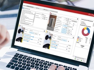 Hottgenroth PV-Planer Software auf einem Laptop