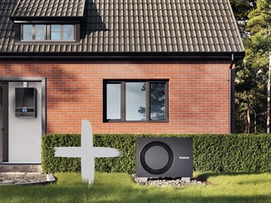 Award 2024: Wärmepumpen-Hybridsystem WLW MB A H und Logamax plus GB192i von Buderus