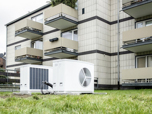 Effizienzsteigerung von Wärmepumpen in Mehrfamilienhäusern