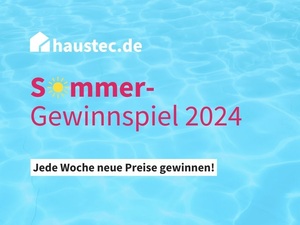 Sommergewinnspiel haustec.de