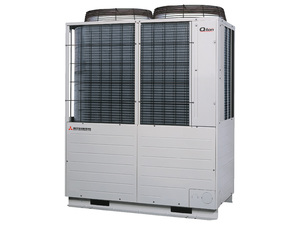 Mitsubishi Q-ton Wärmepumpe mit Co2 als Kältemittel