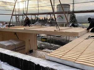 Maxit Duoblock Deckenaufbau