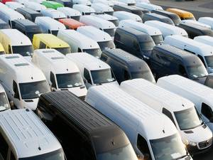 Ein eSprinter reiht sich an den anderen