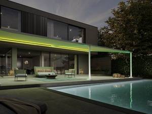 Markilux Pergola mit farbigen LED