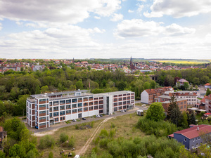 Moderne Heizung für Industriedenkmal