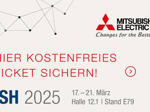 Bereit zur Wärmewende – mit Mitsubishi Electric auf der ISH 2025!