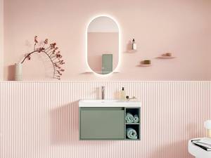 Villeroy &amp; Boch Skyla: Runde und asymmetrische Badmöbel