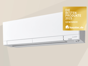 Award 2025: Luft/Luft-Wärmepumpe MSZ-RZ von Mitsubishi Electric