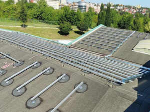 Novotegra Top Fix PV-Anker für Bitumendach