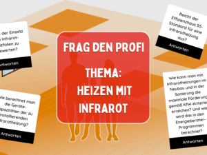 Webinar: Frag den Profi - Heizen mit Infrarot
