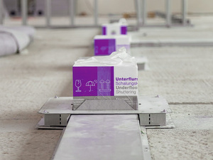 „Konfliktfreie“ Ausführung von Boden­installations­systemen