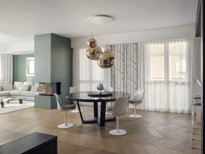Von Barock zu Balance: Architekturbüro ordnet Mailänder Apartment neu