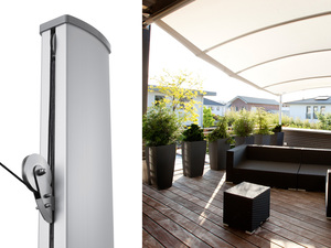 ID175: Mast für Sonnenschutzsysteme C4sun