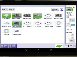 Steuern aus der Ferne: Kompaktes Gebäuderegelsystem von Daikin