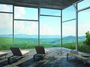 Schüco: Glas-Fassadensystem auf Passivhaus-Niveau