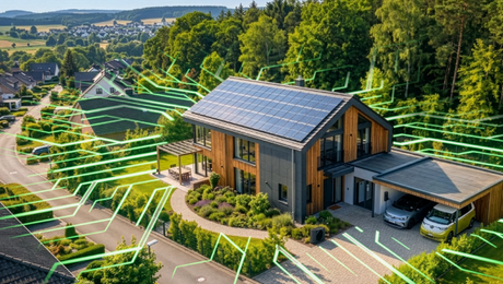 Aktueller PV-Ausbau über­lastet Orts­netze nicht