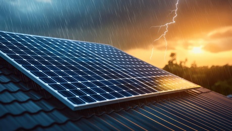 Extremwetter: PV-Anlagen im Sommer schützen