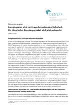 Deneff Energiesparpaket