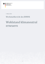 Werkstattbericht des BMWK